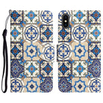 Custodia per telefono in pelle con disegno colorato, For iPhone XS Max