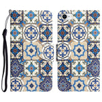 Custodia per telefono in pelle con disegno colorato, For iPhone 7 / 8