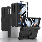 Custodia per telefono a conchiglia con armatura magnetica integrata GKK con scatola per penna, For Samsung Galaxy Z Fold4