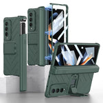 Custodia per telefono a conchiglia con armatura magnetica integrata GKK con scatola per penna, For Samsung Galaxy Z Fold4