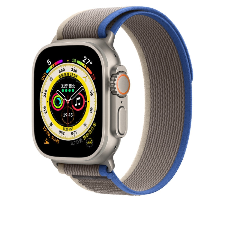 Cinturino in nylon per Apple Watch Ultra 49mm / Serie 8&7 45mm / SE 2&6&SE&5&4 44mm, For Apple Watch 46mm / 49mm / 45mm / 44mm
