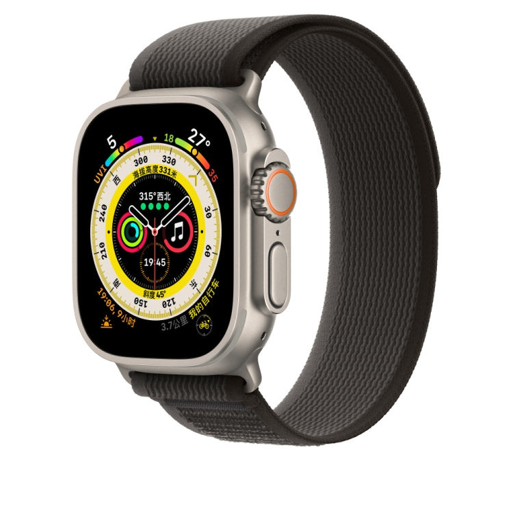 Cinturino in nylon per Apple Watch Ultra 49mm / Serie 8&7 45mm / SE 2&6&SE&5&4 44mm, For Apple Watch 46mm / 49mm / 45mm / 44mm