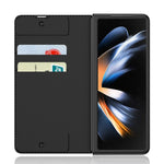 Custodia per telefono in pelle flip GKK Armor con slot per penne, For Samsung Galaxy Z Fold4