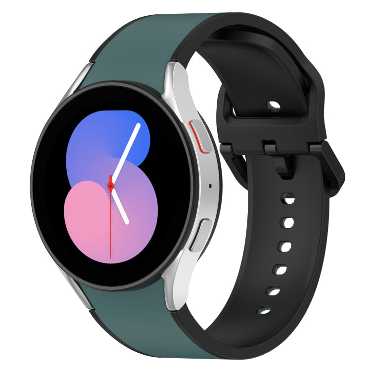 Cinturino in silicone bicolore, For Samsung Galaxy Watch5 Pro / Watch5