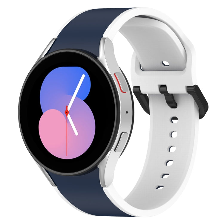 Cinturino in silicone bicolore, For Samsung Galaxy Watch5 Pro / Watch5