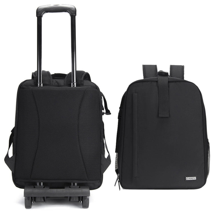 Zaino per fotocamera CADeN D6 V Borsa per fotocamera in nylon con barra di traino, D6 V 32 x 18 x 43cm