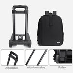 Zaino per fotocamera CADeN D6 V Borsa per fotocamera in nylon con barra di traino, D6 V 32 x 18 x 43cm