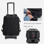 Zaino per fotocamera CADeN D6 V Borsa per fotocamera in nylon con barra di traino, D6 V 32 x 18 x 43cm