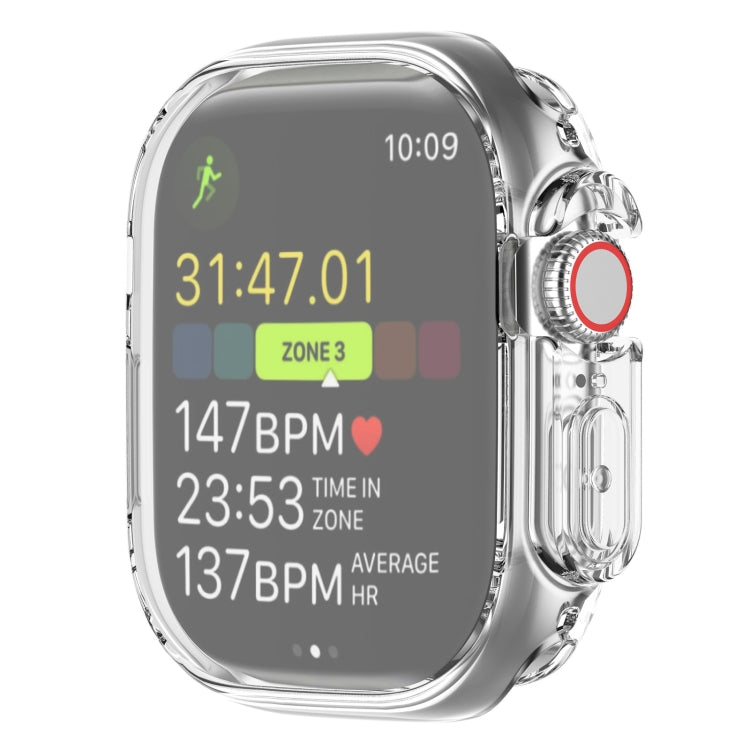 Custodia protettiva trasparente all-inclusive in TPU, For Apple Watch Ultra 1 / 2 / 3 49mm