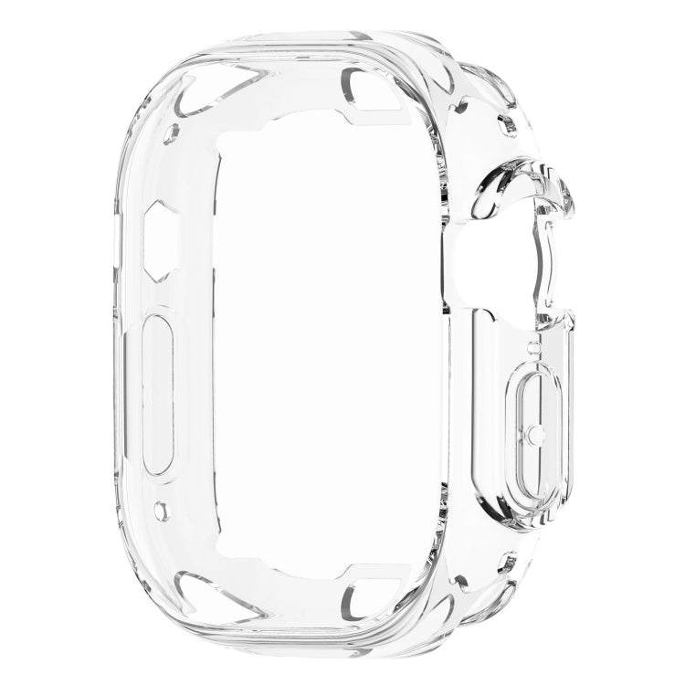 Custodia protettiva trasparente all-inclusive in TPU, For Apple Watch Ultra 1 / 2 / 3 49mm