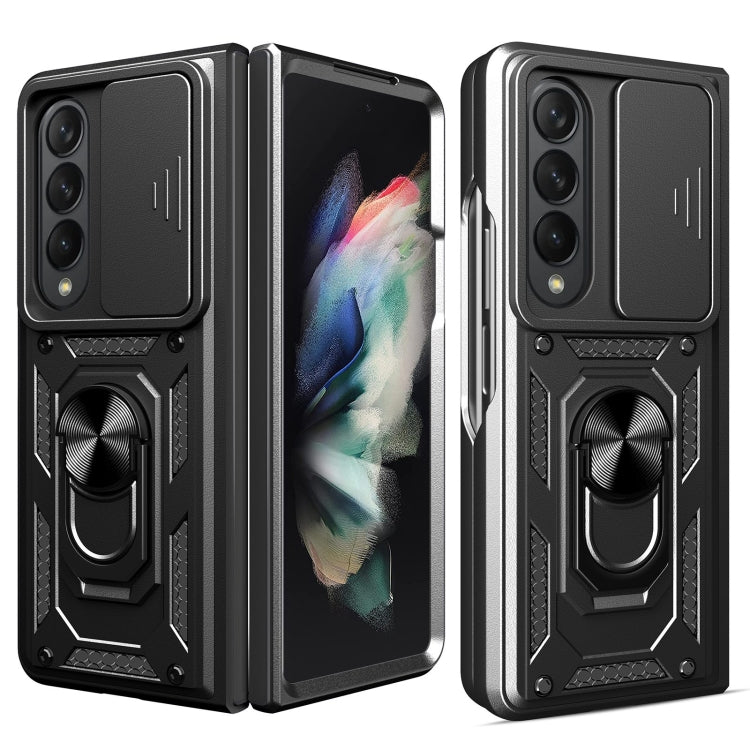 Custodia per telefono ad anello camshield scorrevole con cordino, For Samsung Galaxy Z Fold4