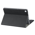 Custodia in pelle per tastiera Bluetooth con cappuccio quadrato A7 con slot per penna, For Samsung Galaxy Tab S7, For Samsung Galaxy Tab A7 10.4 2020