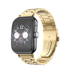 Cinturino per orologio in acciaio inossidabile con fibbia piatta a tre sfere, For OPPO Watch 3 Pro, For OPPO Watch 3