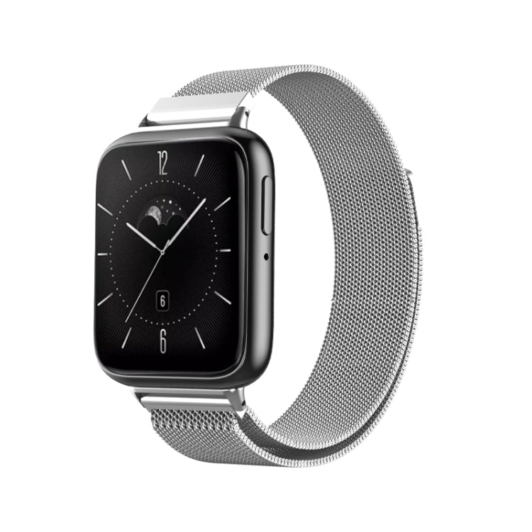 Cinturino per orologio in metallo in acciaio inossidabile milanese, For OPPO Watch 3