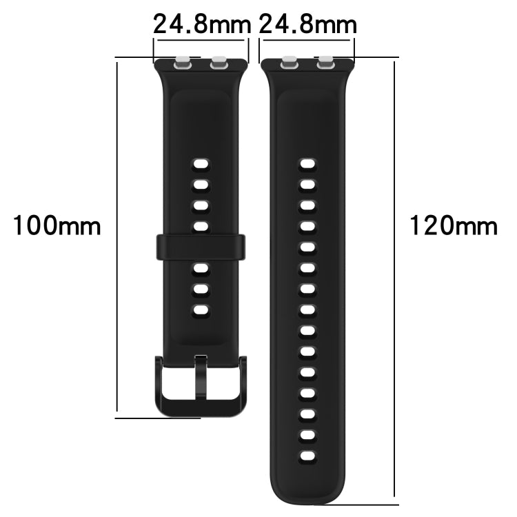 Cinturino in silicone morbido tinta unita, For OPPO Watch 3, For OPPO Watch 3 Pro