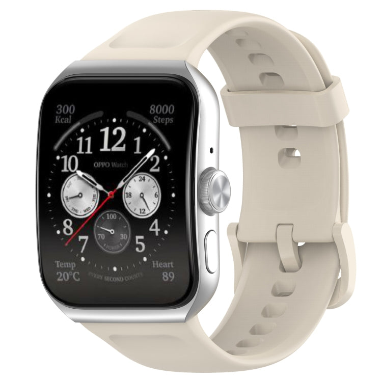 Cinturino in silicone morbido tinta unita, For OPPO Watch 3, For OPPO Watch 3 Pro