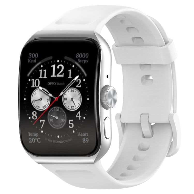 Cinturino in silicone morbido tinta unita, For OPPO Watch 3, For OPPO Watch 3 Pro