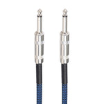 Cavo audio mono 6,35 mm maschio-maschio per chitarra