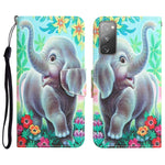 Custodia per telefono in pelle con disegno colorato, For Samsung Galaxy S20 FE