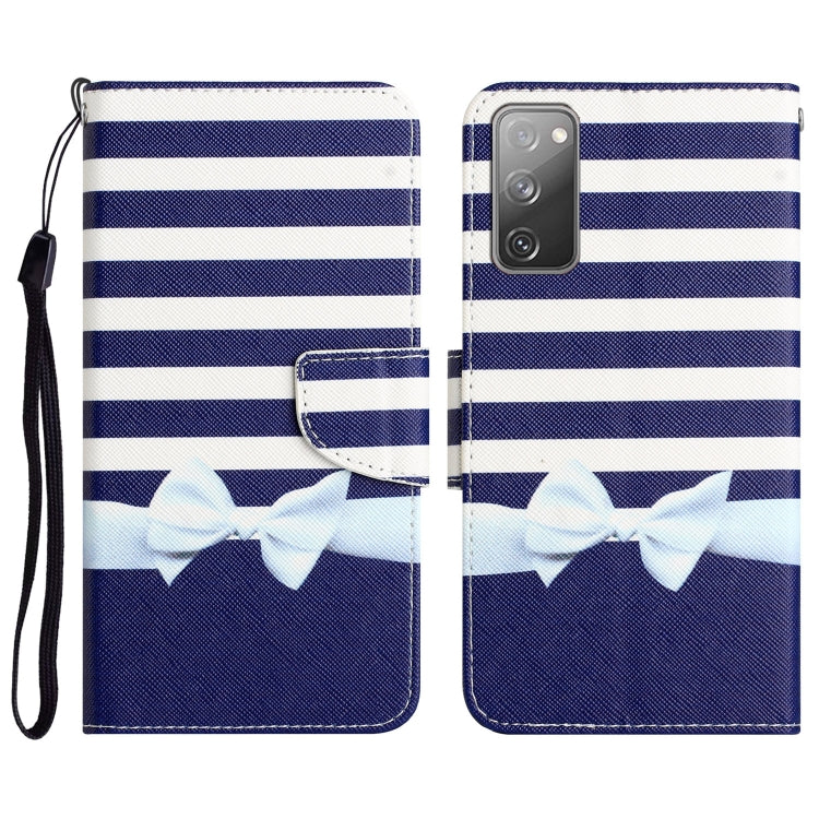 Custodia per telefono in pelle con disegno colorato, For Samsung Galaxy S20 FE