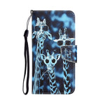 Custodia per telefono in pelle con disegno colorato, For Samsung Galaxy A02s