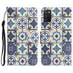 Custodia per telefono in pelle con disegno colorato, For Samsung Galaxy A02s