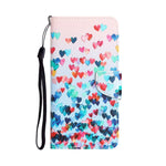 Custodia per telefono in pelle con disegno colorato, For Samsung Galaxy A32 5G