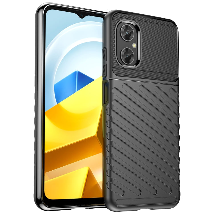 Custodia protettiva morbida per telefono Thunderbolt antiurto in TPU, For Xiaomi Poco M4 5G Global, For Xiaomi Poco M5 4G