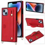 Custodia per telefono protettiva antiurto con cordino a tracolla, For iPhone 14 Pro Max, For iPhone 14 Pro, For iPhone 14 Plus, For iPhone 14