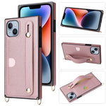 Custodia per telefono protettiva antiurto con cordino a tracolla, For iPhone 14 Pro Max, For iPhone 14 Pro, For iPhone 14 Plus, For iPhone 14