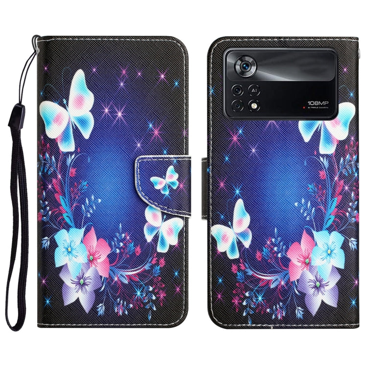 Custodia per telefono in pelle con disegno colorato, For Xiaomi Poco X4 Pro 5G