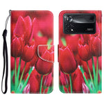 Custodia per telefono in pelle con disegno colorato, For Xiaomi Poco X4 Pro 5G