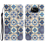 Custodia per telefono in pelle con disegno colorato, For Xiaomi Poco X3 NFC