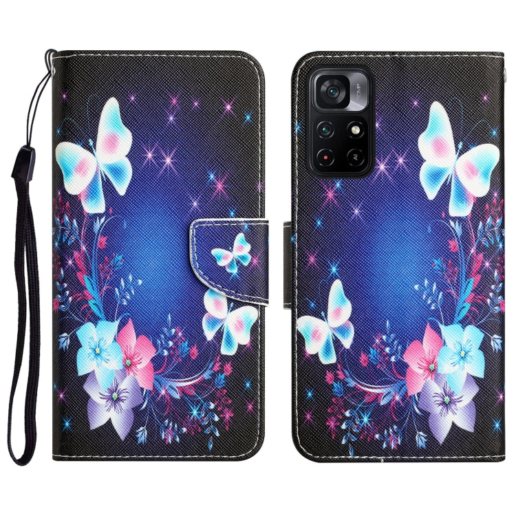 Custodia per telefono in pelle con disegno colorato, For Xiaomi Poco M4 Pro 5G