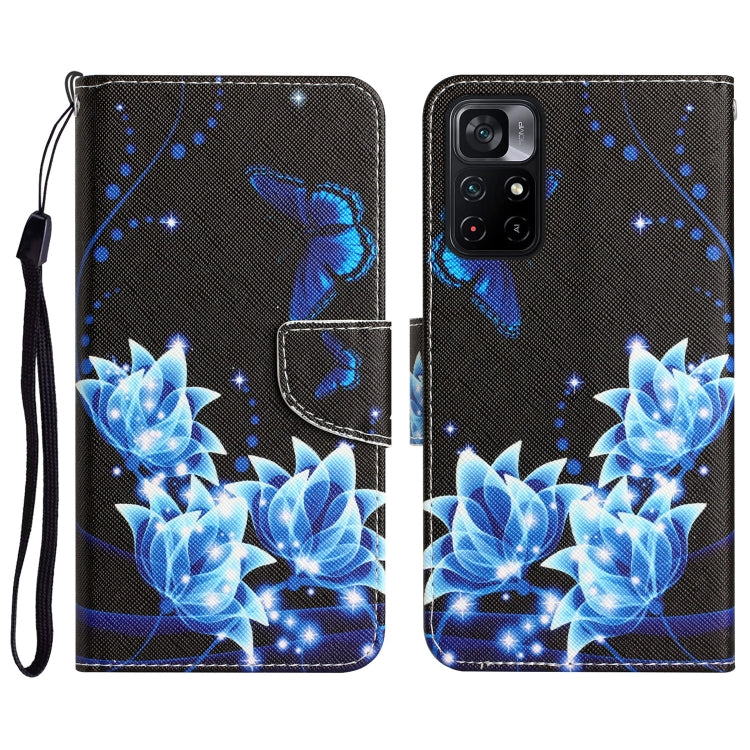 Custodia per telefono in pelle con disegno colorato, For Xiaomi Poco M4 Pro 5G