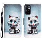 Custodia per telefono in pelle con disegno colorato, For Xiaomi Poco M4 Pro 5G