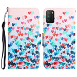 Custodia per telefono in pelle con disegno colorato, For Xiaomi Poco M3