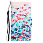 Custodia per telefono in pelle con disegno colorato, For Xiaomi Poco M3