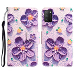Custodia per telefono in pelle con disegno colorato, For Xiaomi Poco M3
