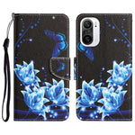 Custodia per telefono in pelle con disegno colorato, For Xiaomi Poco F3