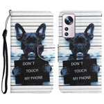 Custodia per telefono in pelle con disegno colorato, For Xiaomi 12 Lite