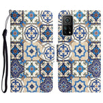 Custodia per telefono in pelle con disegno colorato, For Xiaomi Mi 10T 5G