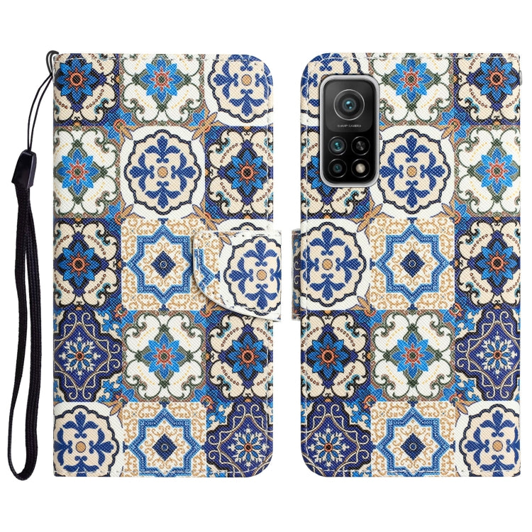 Custodia per telefono in pelle con disegno colorato, For Xiaomi Mi 10T 5G