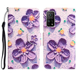 Custodia per telefono in pelle con disegno colorato, For Xiaomi Mi 10T 5G