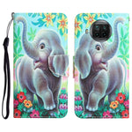 Custodia per telefono in pelle con disegno colorato, For Xiaomi Mi 10T Lite 5G