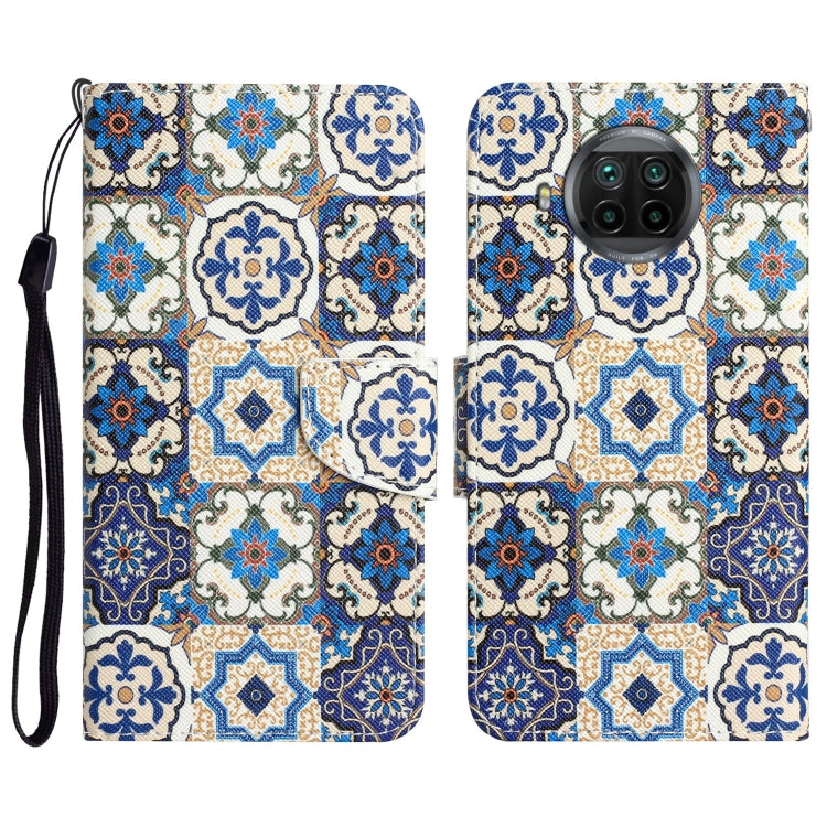 Custodia per telefono in pelle con disegno colorato, For Xiaomi Mi 10T Lite 5G