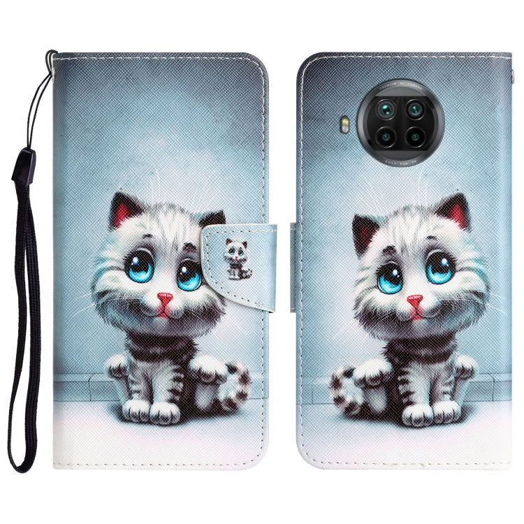 Custodia per telefono in pelle con disegno colorato, For Xiaomi Mi 10T Lite 5G