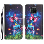Custodia per telefono in pelle con disegno colorato, For Xiaomi Mi 10T Lite 5G