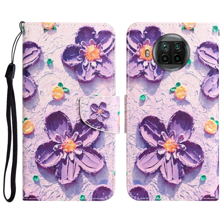 Custodia per telefono in pelle con disegno colorato, For Xiaomi Mi 10T Lite 5G