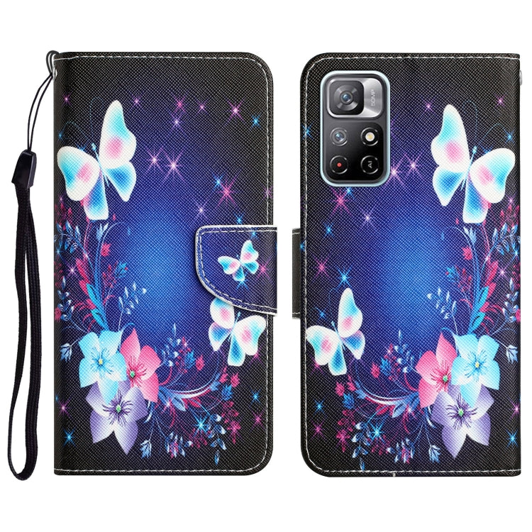 Custodia per telefono in pelle con disegno colorato, For Xiaomi Redmi Note 11 5G